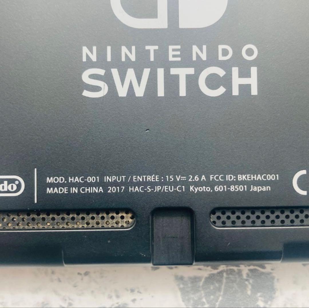 あ*ん様 Nintendo Switch 本体 グレー マイクロファイバー付き