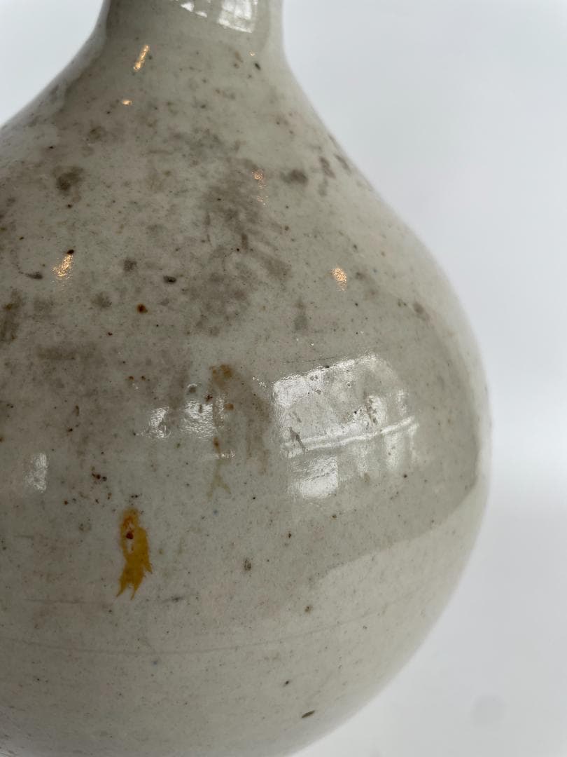 李朝 白磁 徳利 朝鮮 古陶 酒器 壺 壷 古美術 骨董 高麗 花瓶 唐物 美品