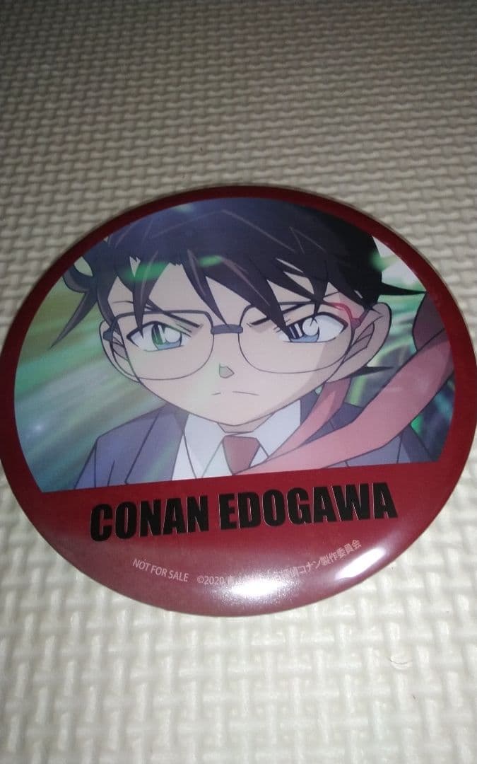 名探偵コナン 緋色の弾丸 アニメイト購入特典江戸川コナン＆赤井秀一 缶バッジ
