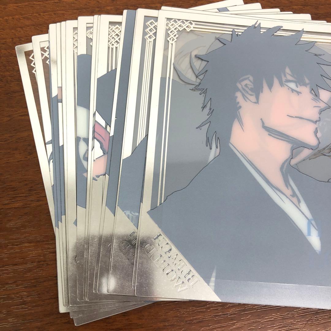 ❶BLEACH WORLD クリアミニ色紙 箔押し 全18種 フルコンプ