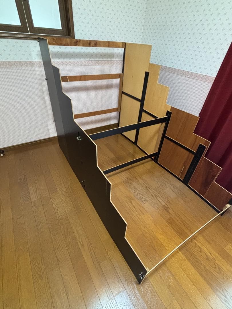 【まこちゃん専用】木製雛壇の足場と金屏風セット