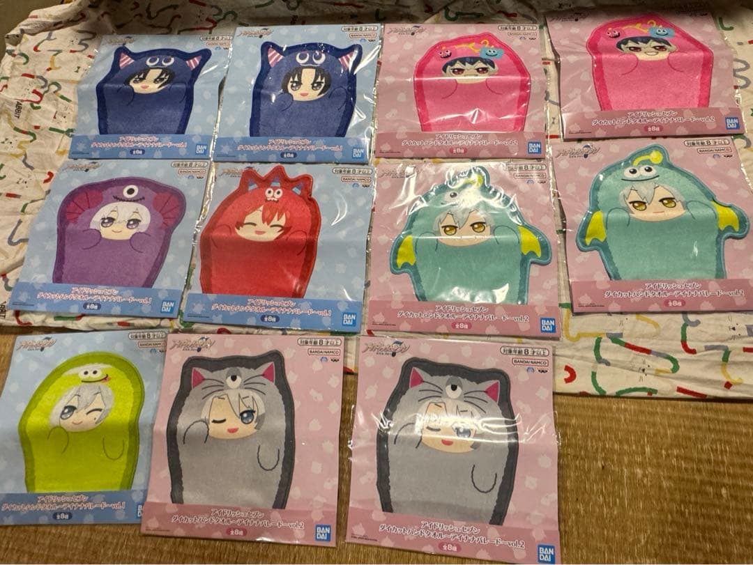 アイドリッシュセブン  ダイカットハンドタオル  計11枚