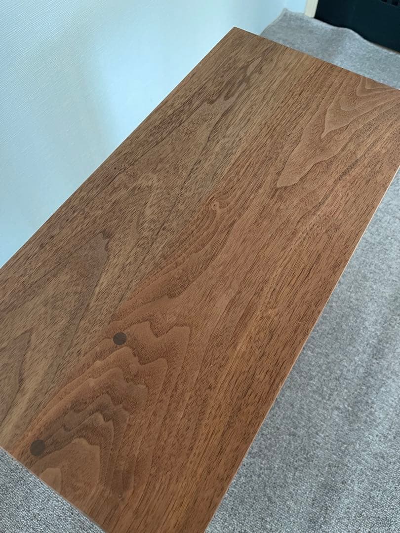 マスターウォール ペグサイドテーブル ウォールナット