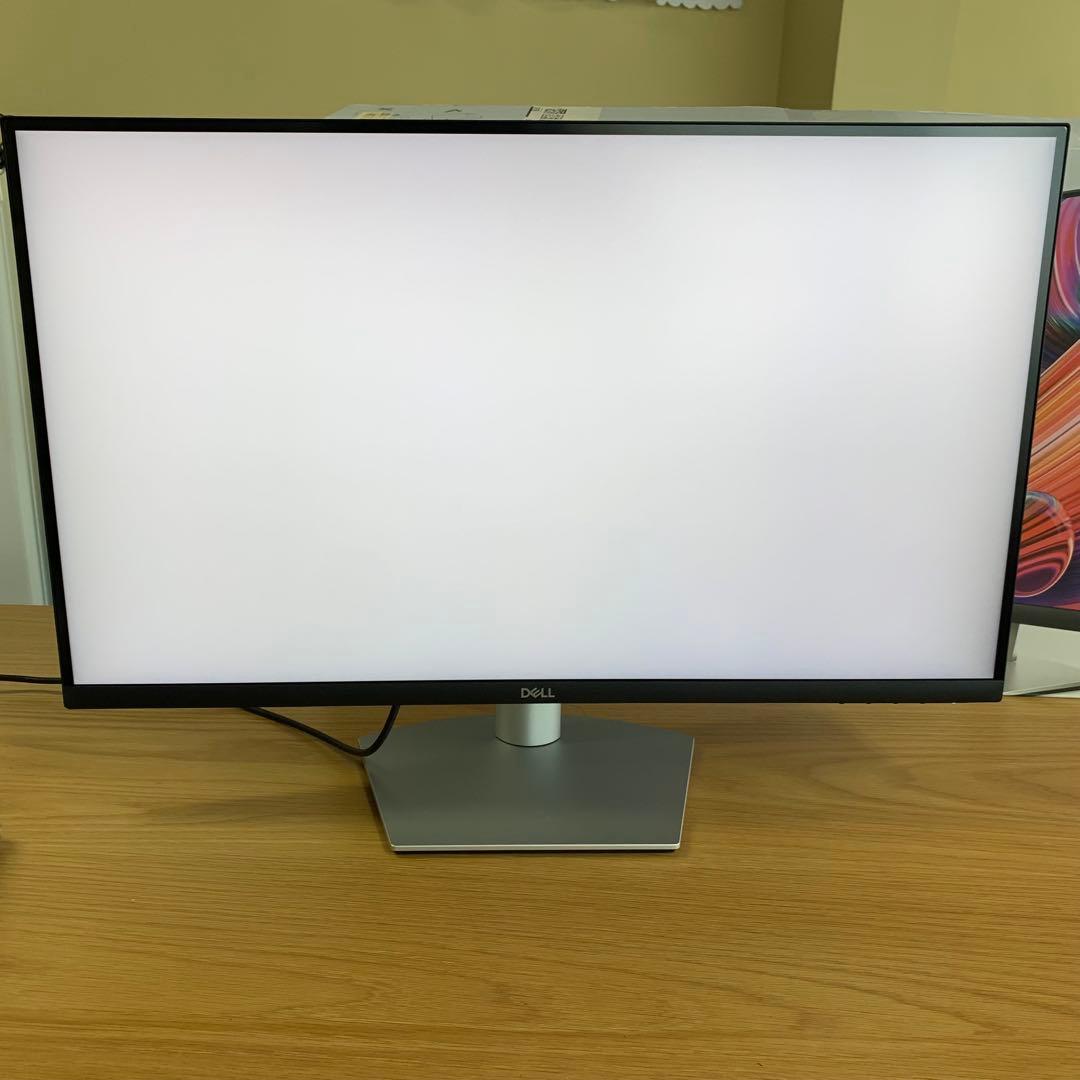 DELL シルバー モニター 本体 2722QC