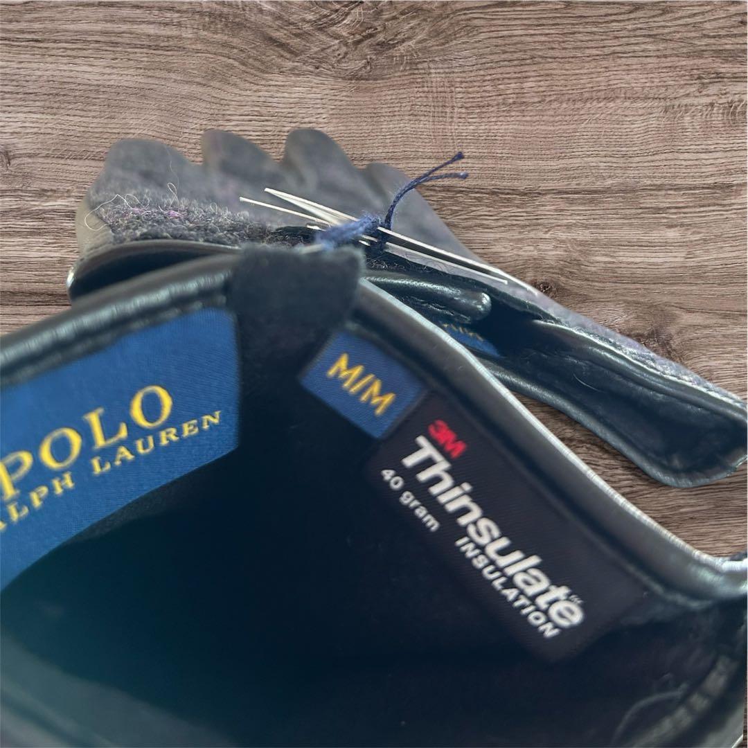 Polo Ralph Lauren 手袋 Mサイズ ウールレザー