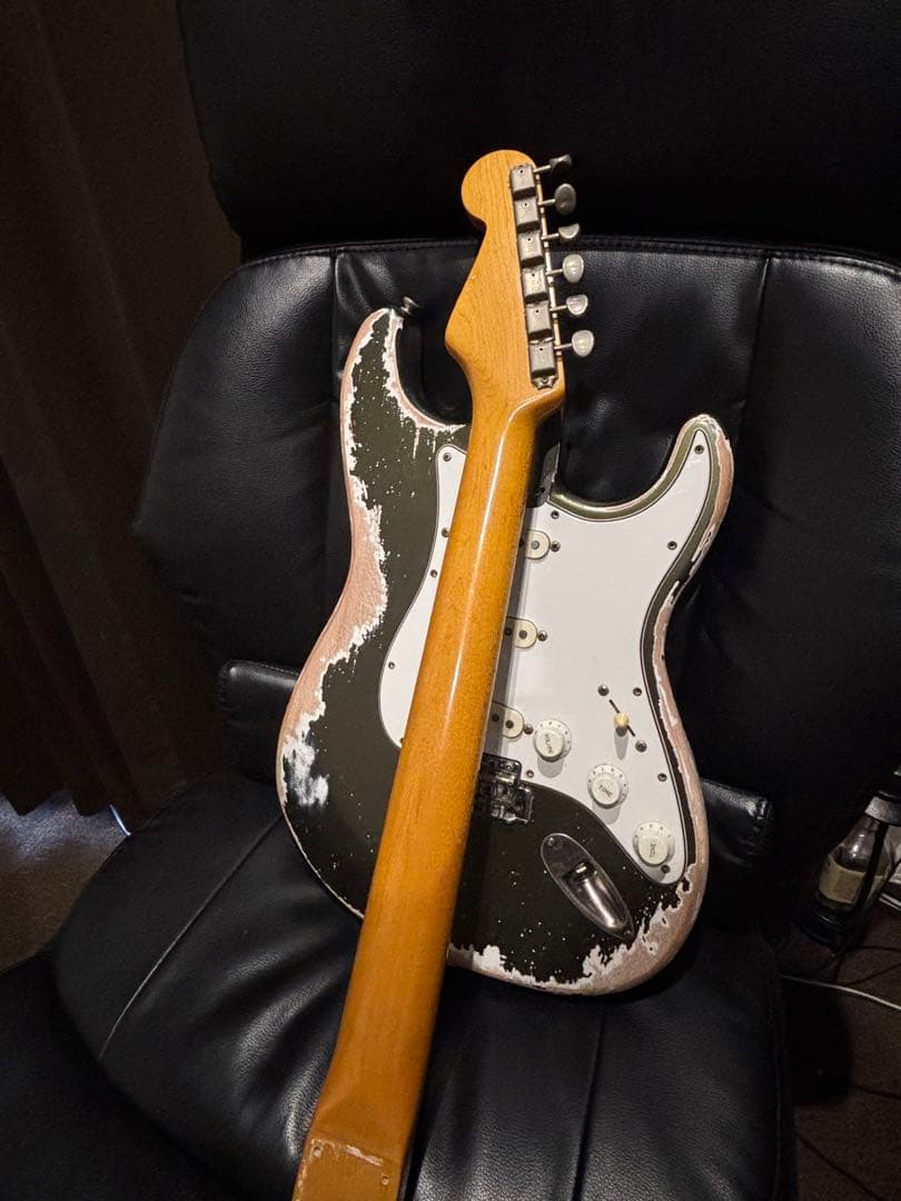 1980年代　Squier Stratocaster JVシリアル