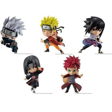 NARUTO -ナルト- 疾風伝 ちびマスターズ 5体 ナルト サスケ 他
