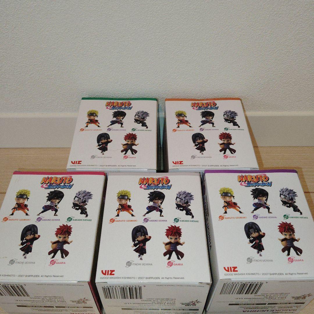 NARUTO -ナルト- 疾風伝 ちびマスターズ 5体 ナルト サスケ 他