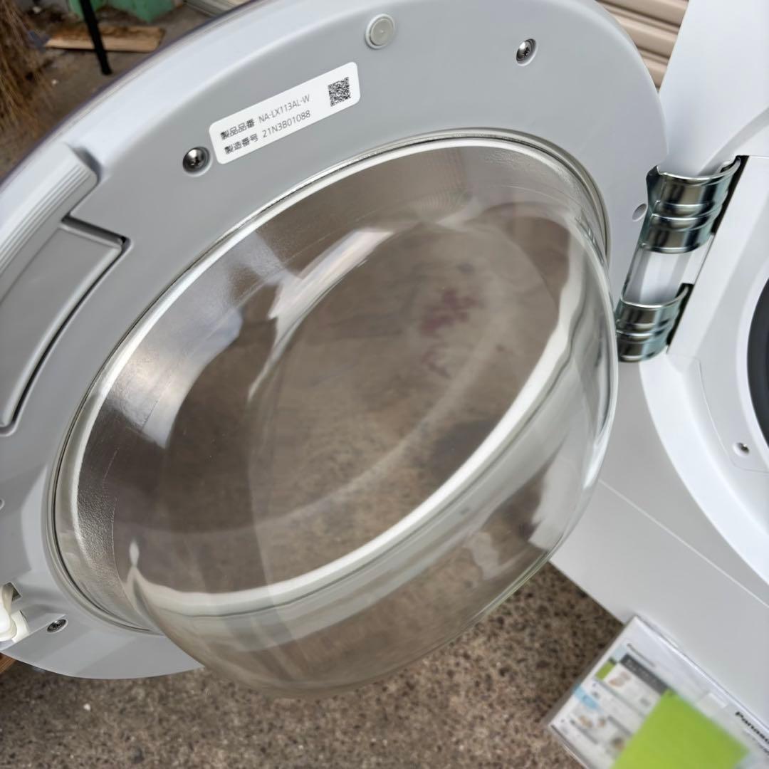 瀧511 美品 Panasonic ドラム式洗濯乾燥機 NA-LX113AL