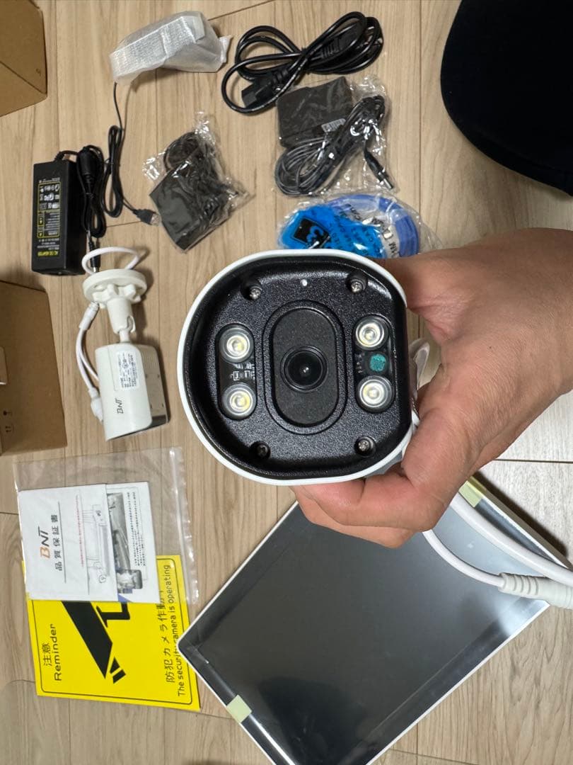BNT 500万画素 防犯カメラセット　新品未使用