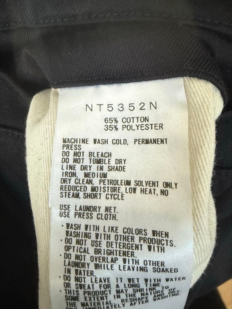 ノースフェイスパープルレーベル チノワイドデーパードフィールドパンツ