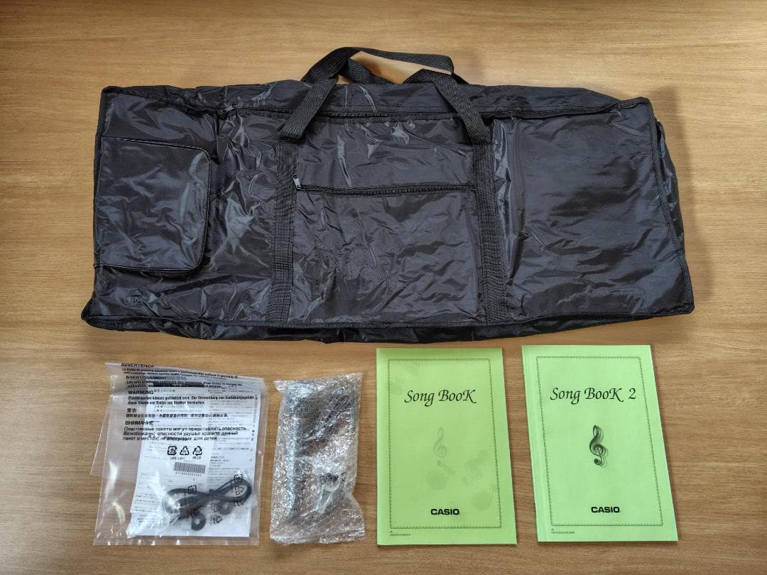 【CASIO カシオ】光ナビゲーションキーボード LK-520 美品！