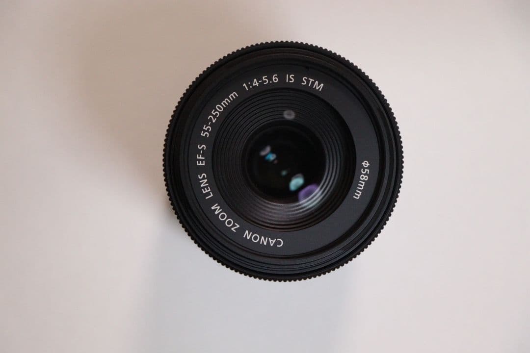 Canon EF-S 18-55mm & 55-250mm ズームレンズセット