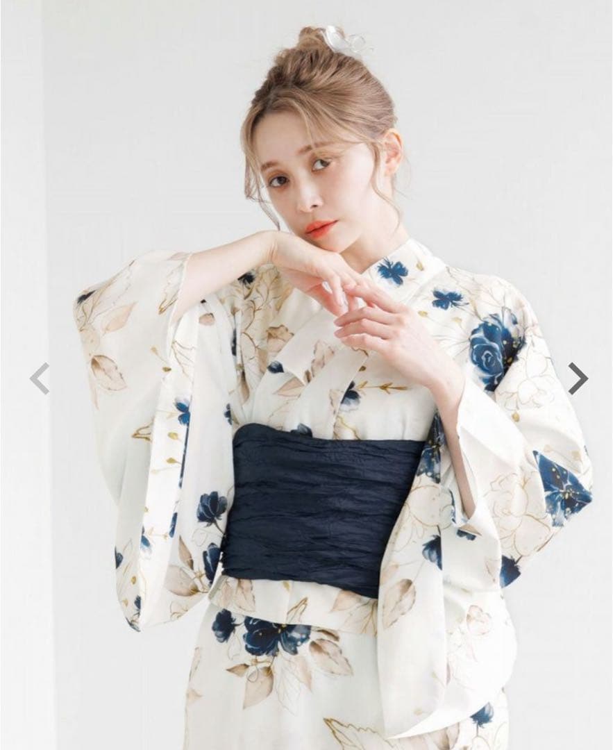 dita 浴衣 ワンピース 幻想花明かり