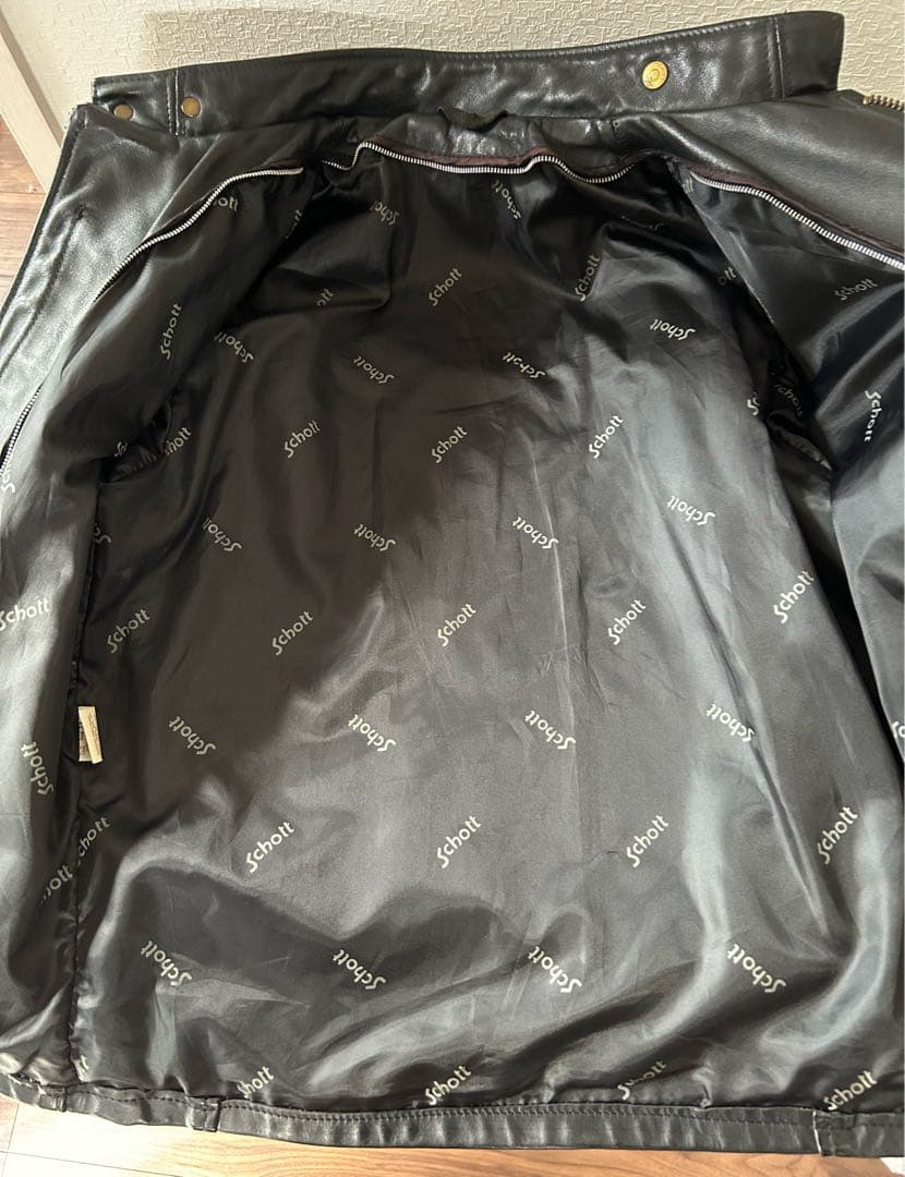Schott ショット 641シングル ライダースジャケット 38米国製