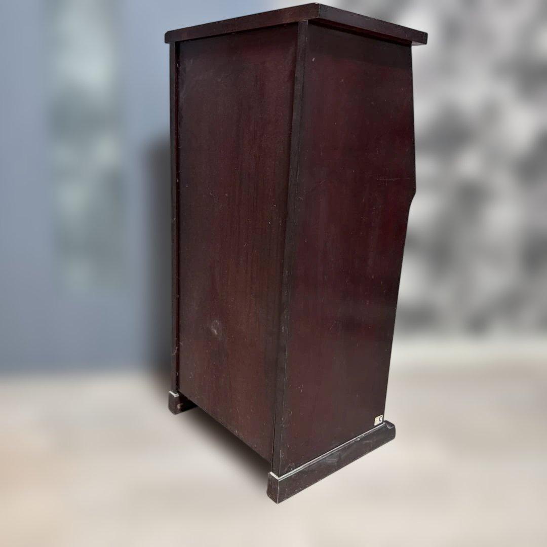 ダークブラウン木製キャビネット＊アンティーク