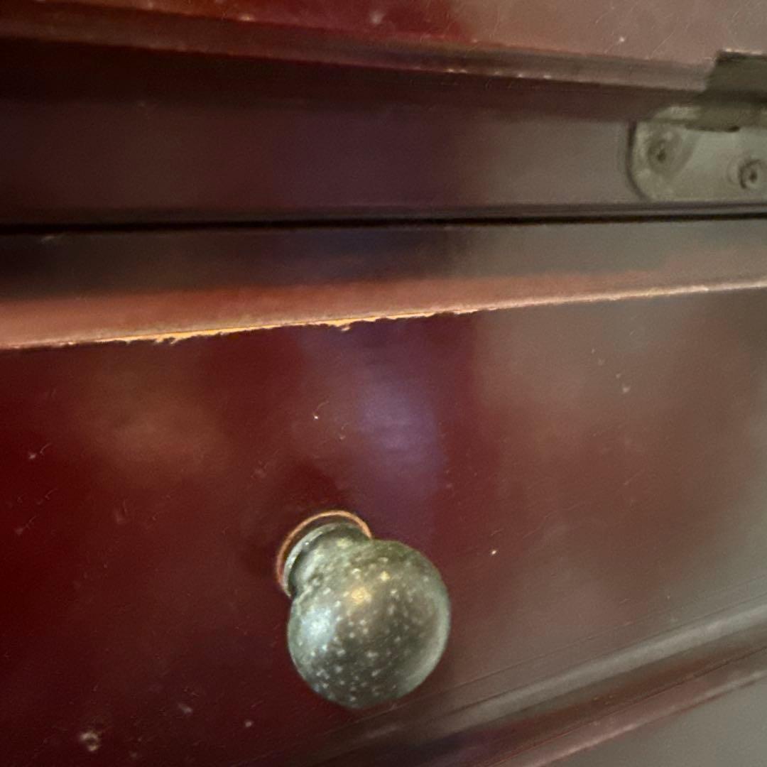 ダークブラウン木製キャビネット＊アンティーク