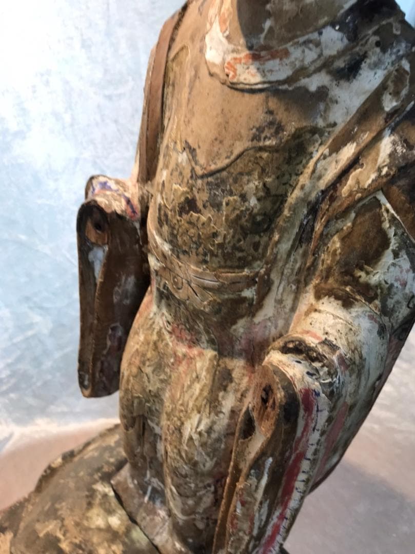 木作り　立像　仏像　太子様