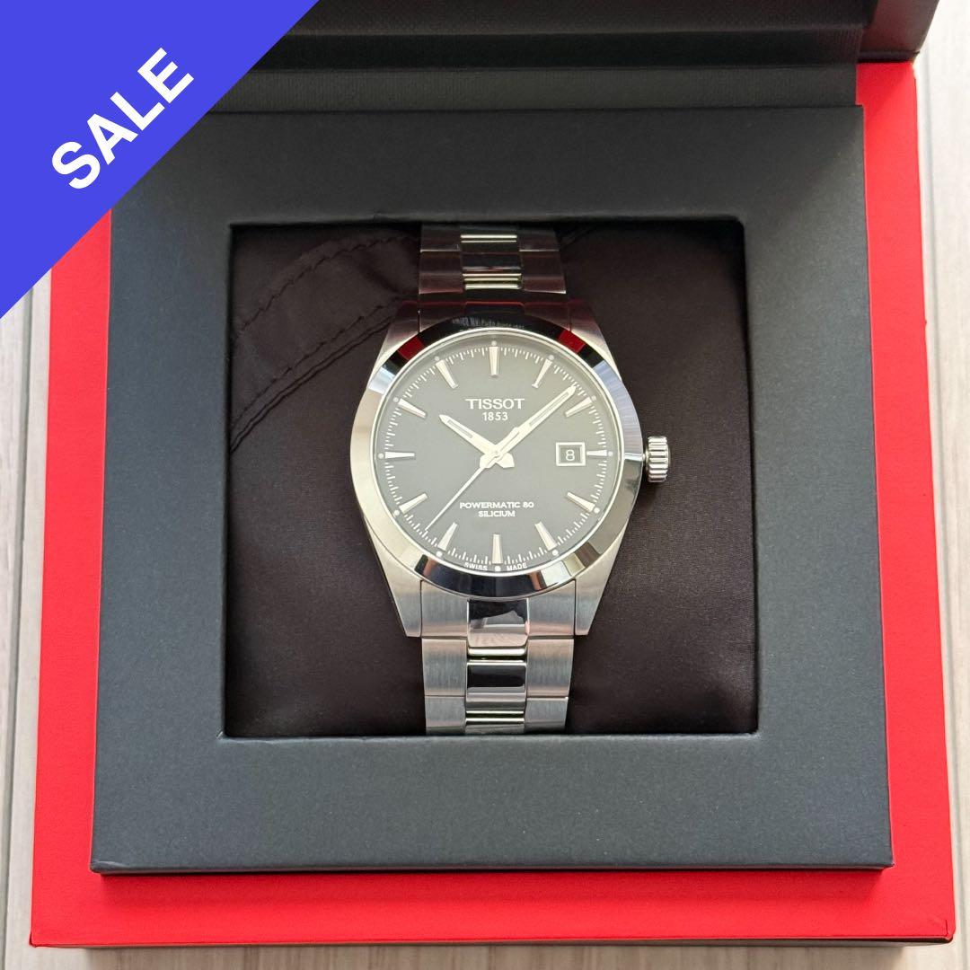 TISSOT ジェントルマン オートマティック ブラック 付属品完備