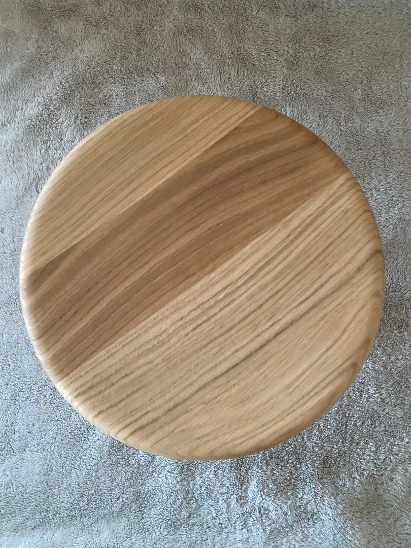 【美品】カッシーナ　ベルジェ スツール　オーク材ナチュラル