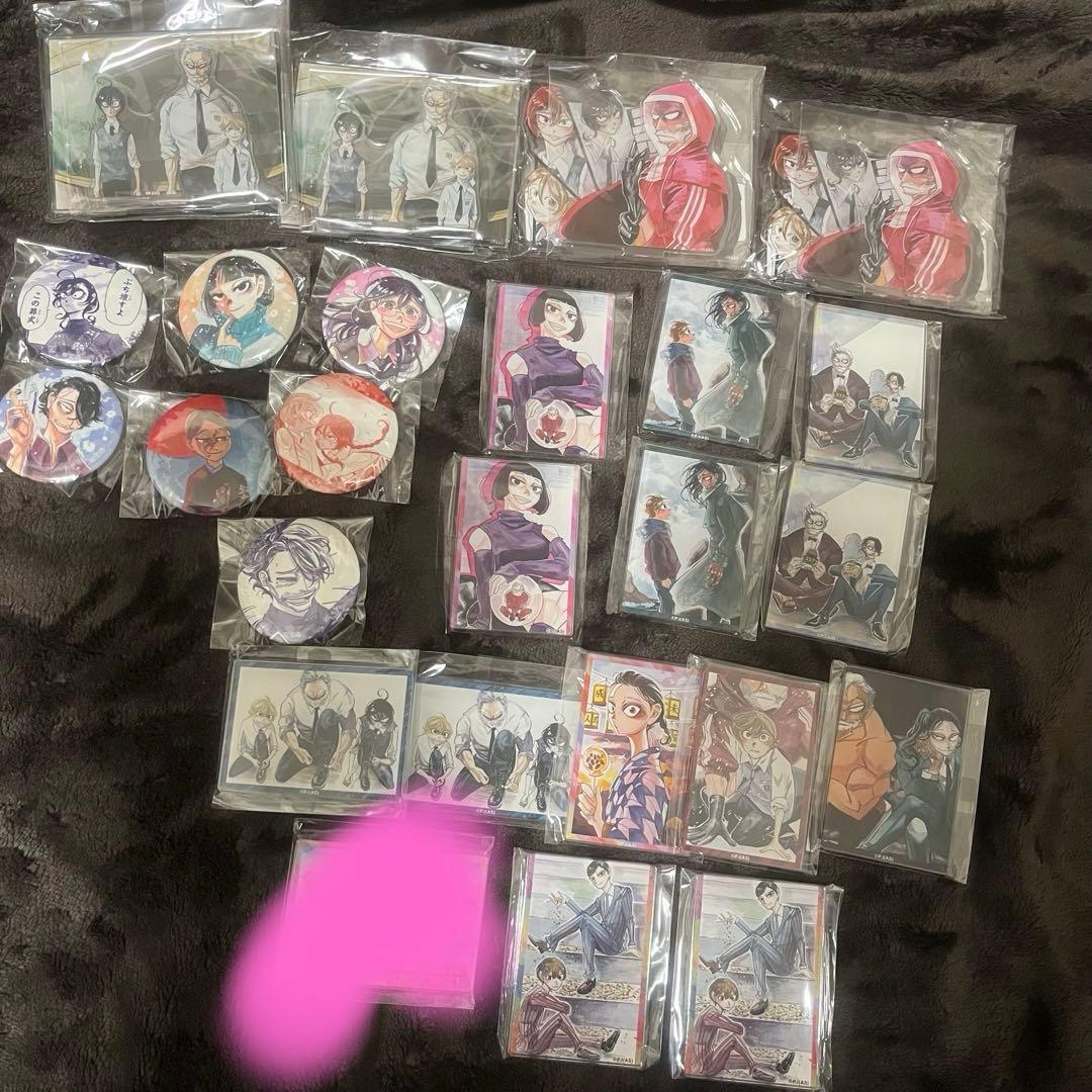 SANDA ガチャパーティー グッズ 缶バッジ アクリルスタンドなど サンダ