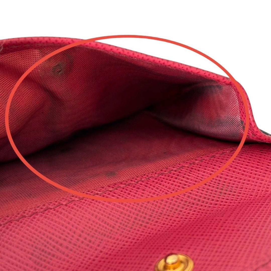 PRADA プラダ 1MV204 財布 サフィアーノ コンパクトウォレットレザー