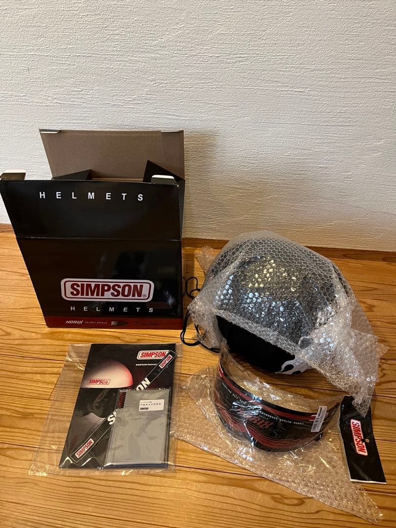 Y*u様 [新品]SIMPSON バンディットプロ58cm ブラック　スモークシ