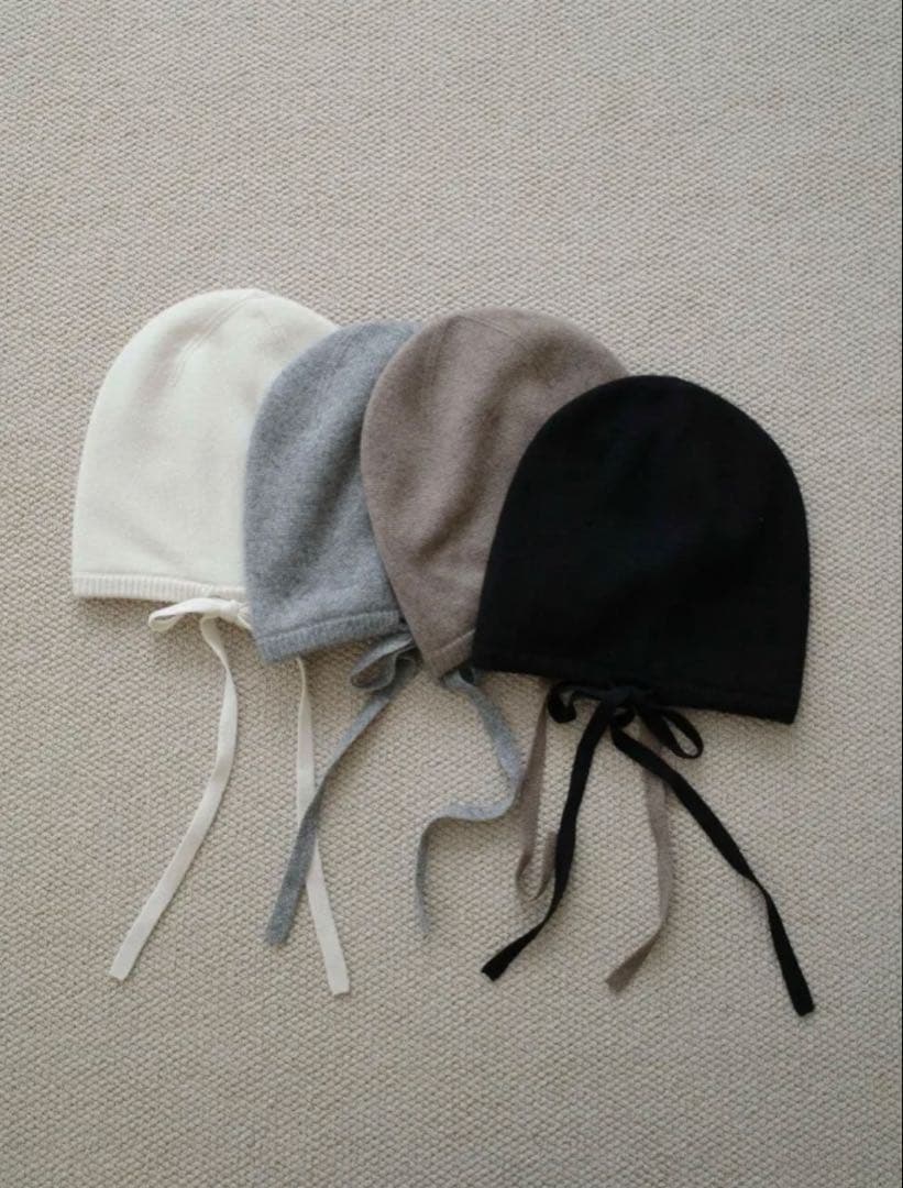 帽子 Rosarymoon Backtail Knit Beanie