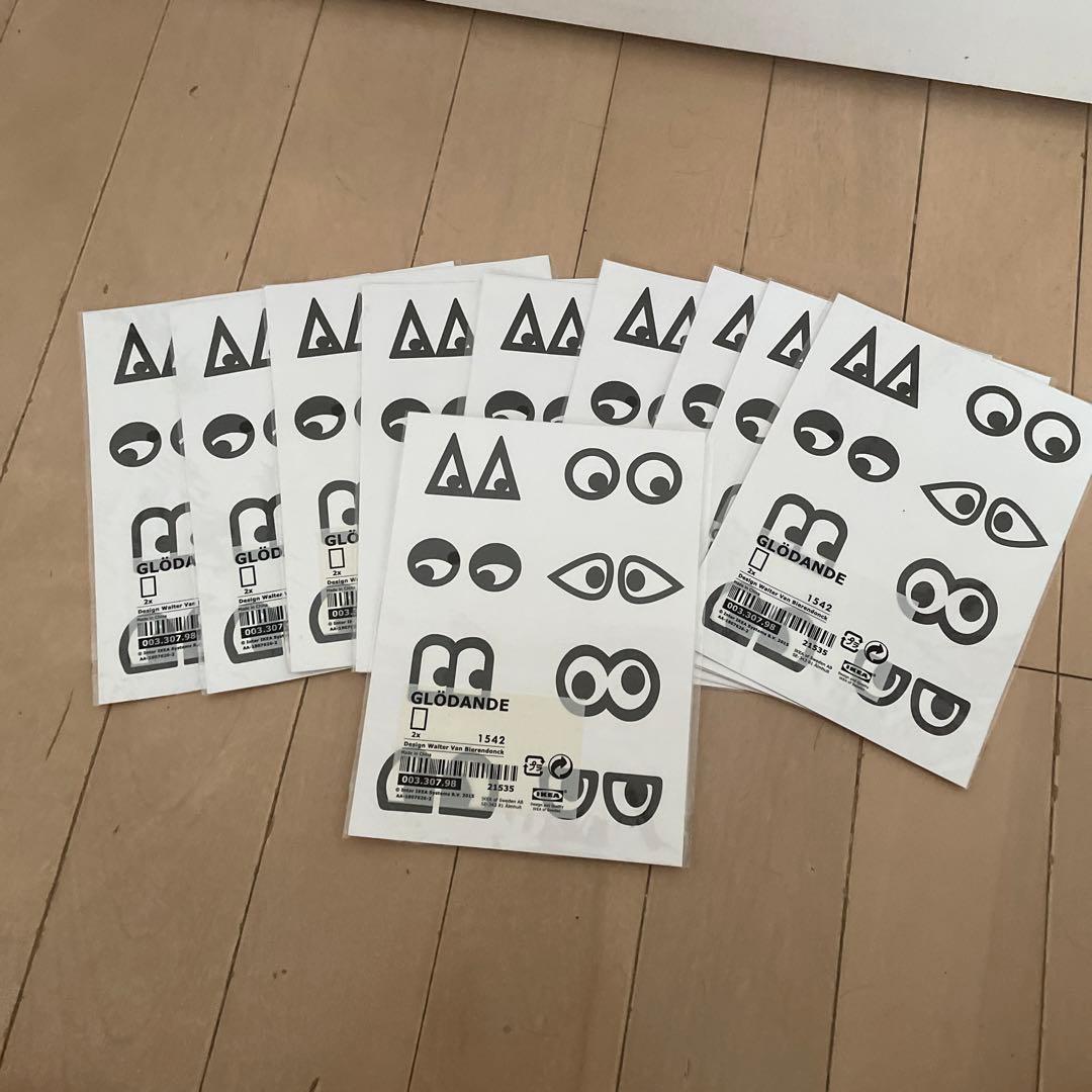 walter van beirendonck IKEA ステッカー シール