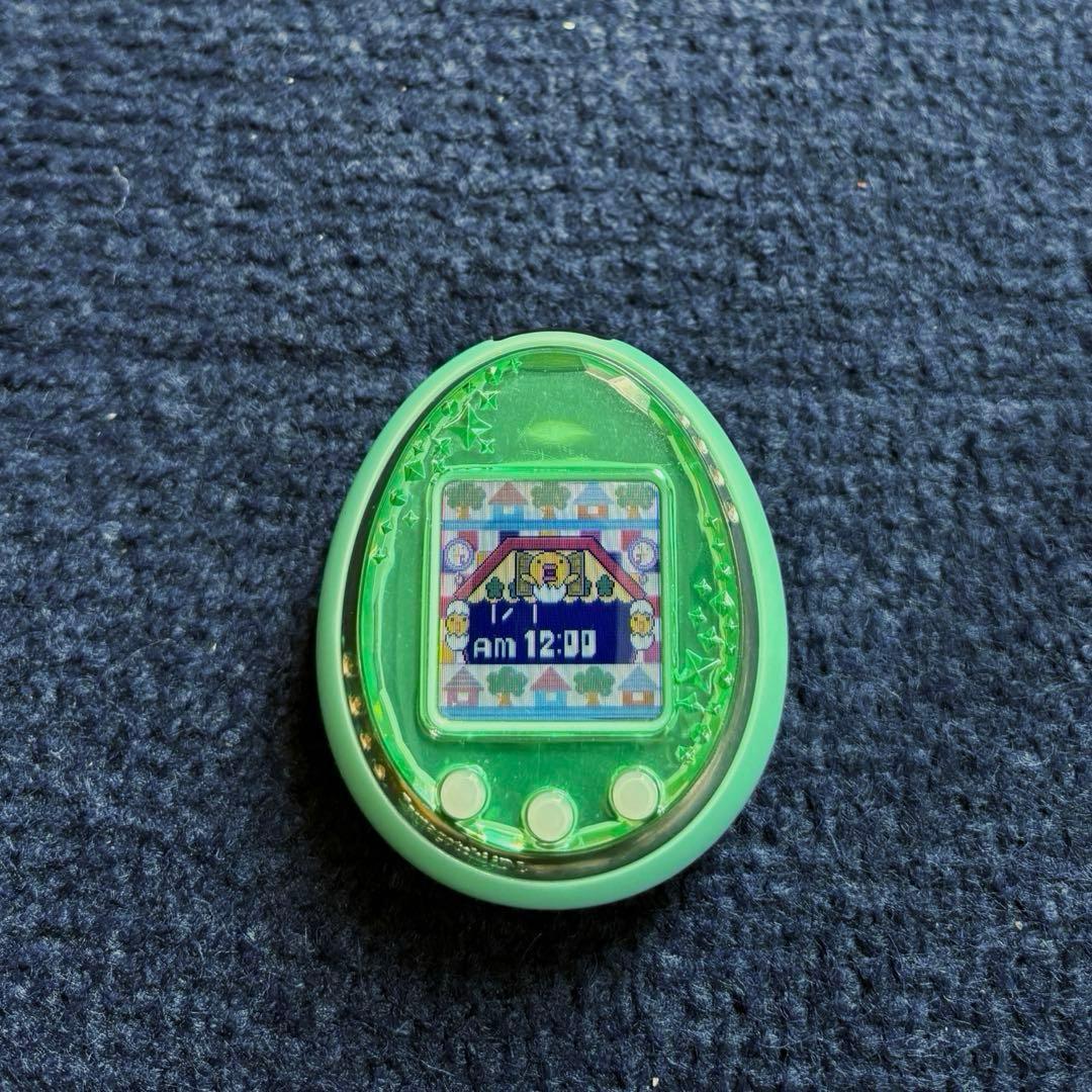 【たまごっち】Tamagotchi iD L アイディー エル 緑 単4電池付属