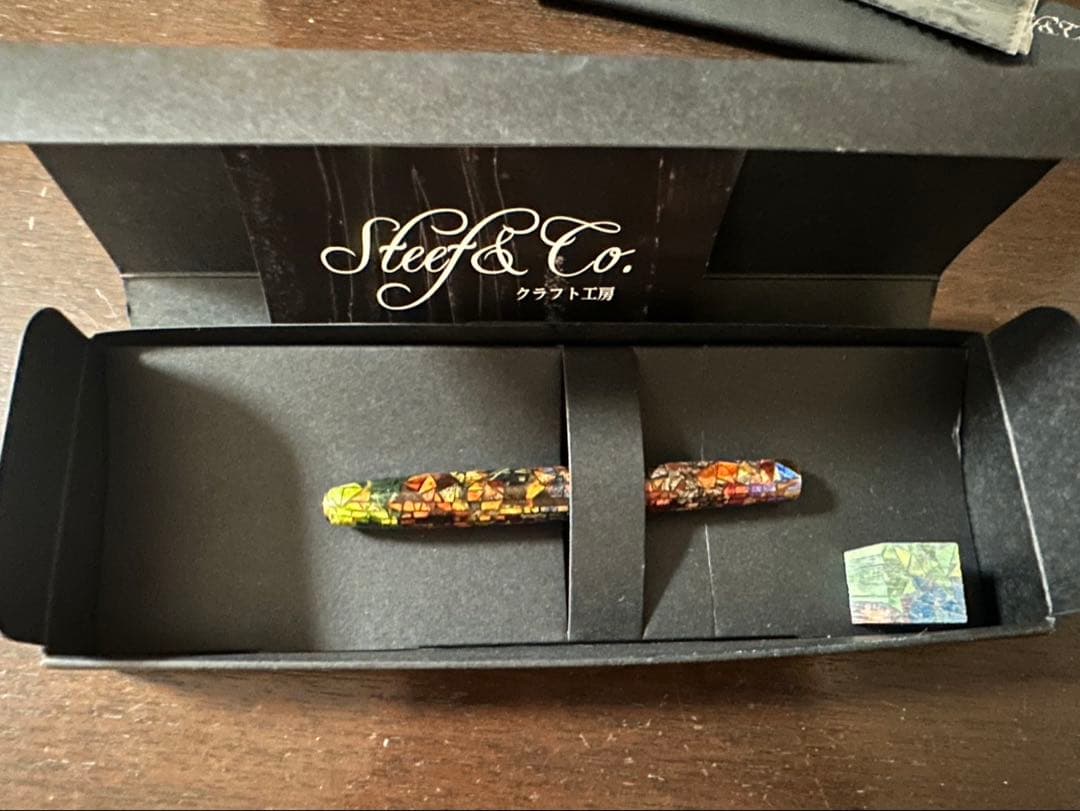 Steef&Co. ステンドグラスウッド　pg5着せ替え軸　pg5付き