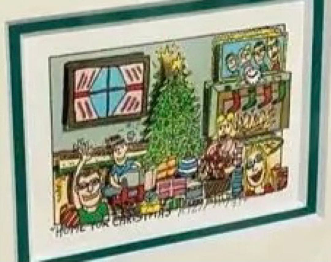 Rizzi  FOR CHRISTMAS 版画