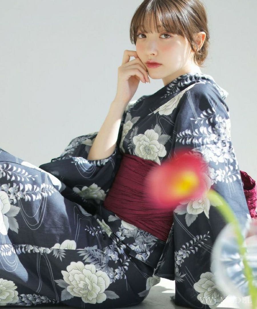 凪の藤ながれ dita セパレート　浴衣セット