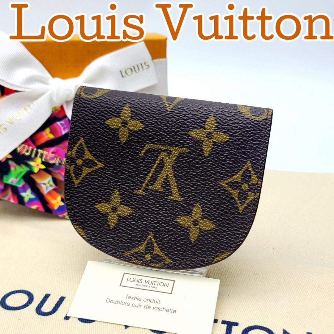 美品 ルイヴィトン ケース ポルトモネグゼ モノグラム 小銭入れ