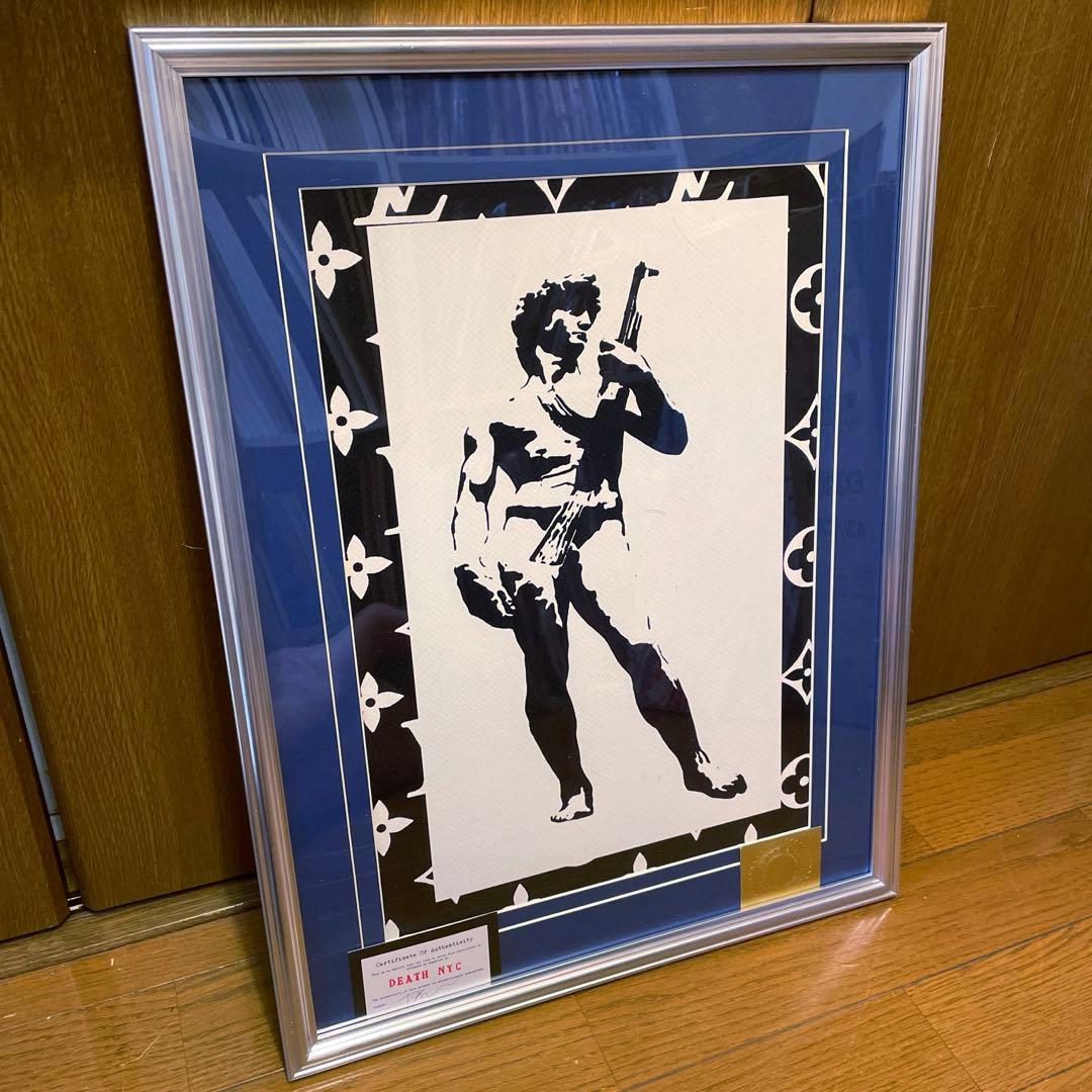 額込 世界限定100枚DEATH NYC アートポスター 現代アート 57