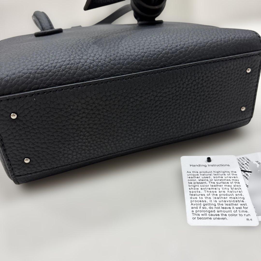 美品 VASIC APERO MINI MINI ハンドバッグ ブラック