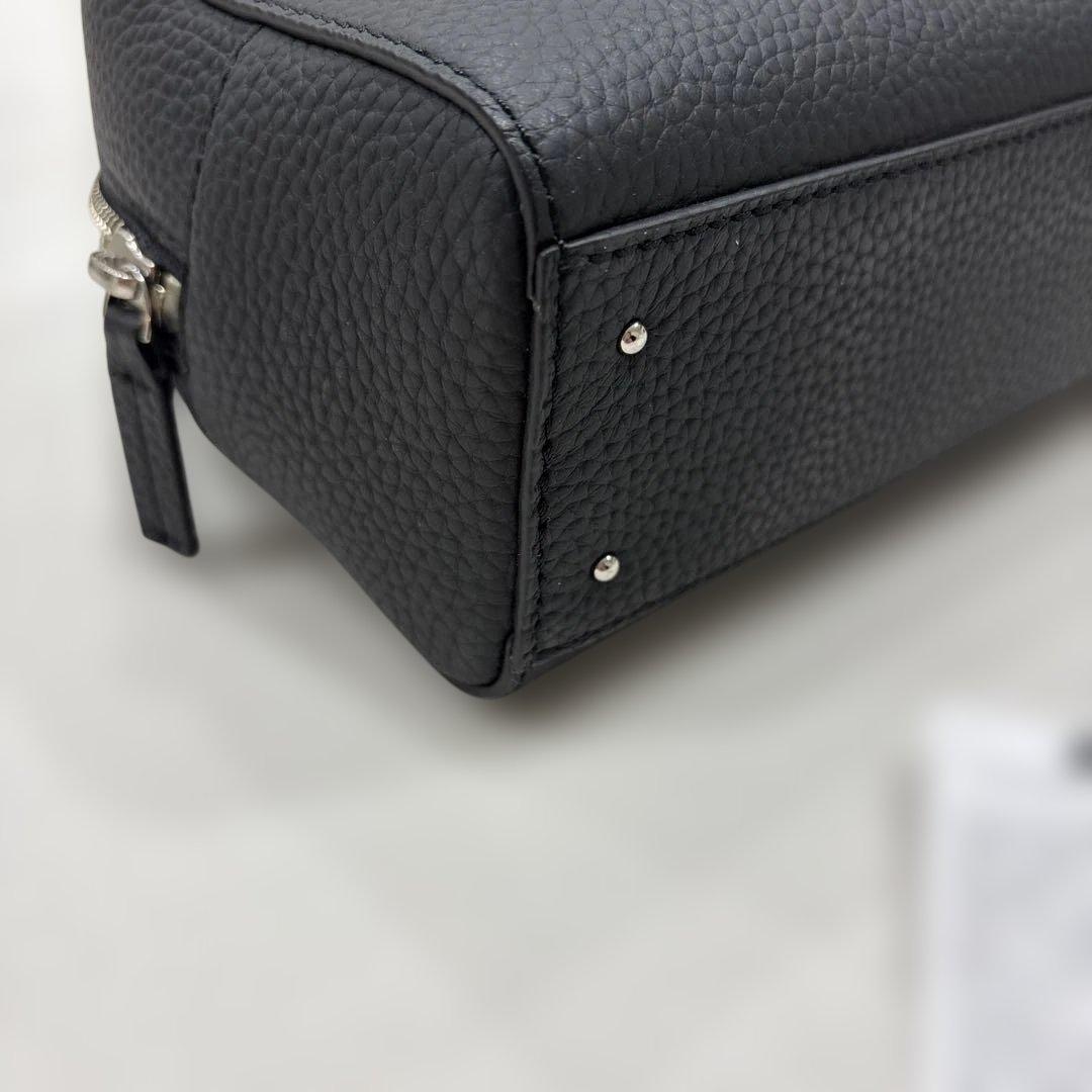 美品 VASIC APERO MINI MINI ハンドバッグ ブラック