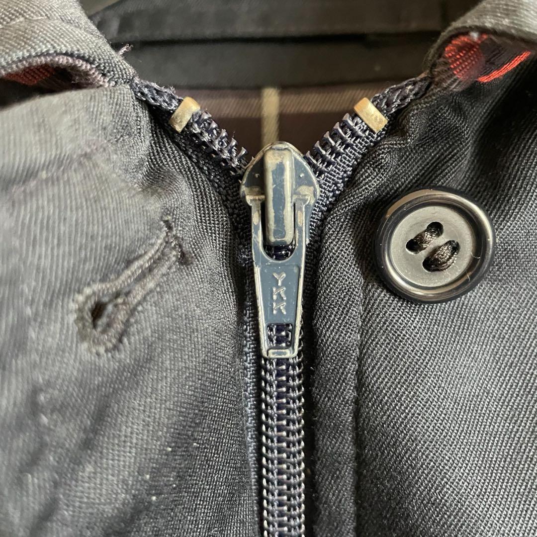 美品 80's ヴィンテージ バーバリー　スウィングトップ　ネイビー イギリス製