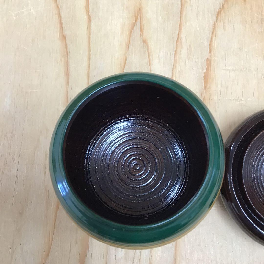 茶道具 莨入 独楽塗煙草入 葆光斎書付 川端近左 造 共箱 N209T