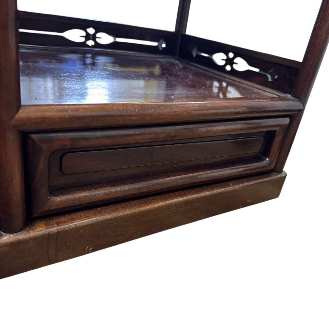 【希少】唐木家具 茶箪笥 レトロ アンティーク家具 古民具 古民家