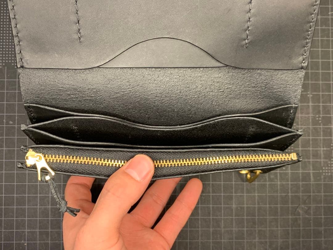 ひ*ん様 トラッカーウォレット　イタリアンレザー