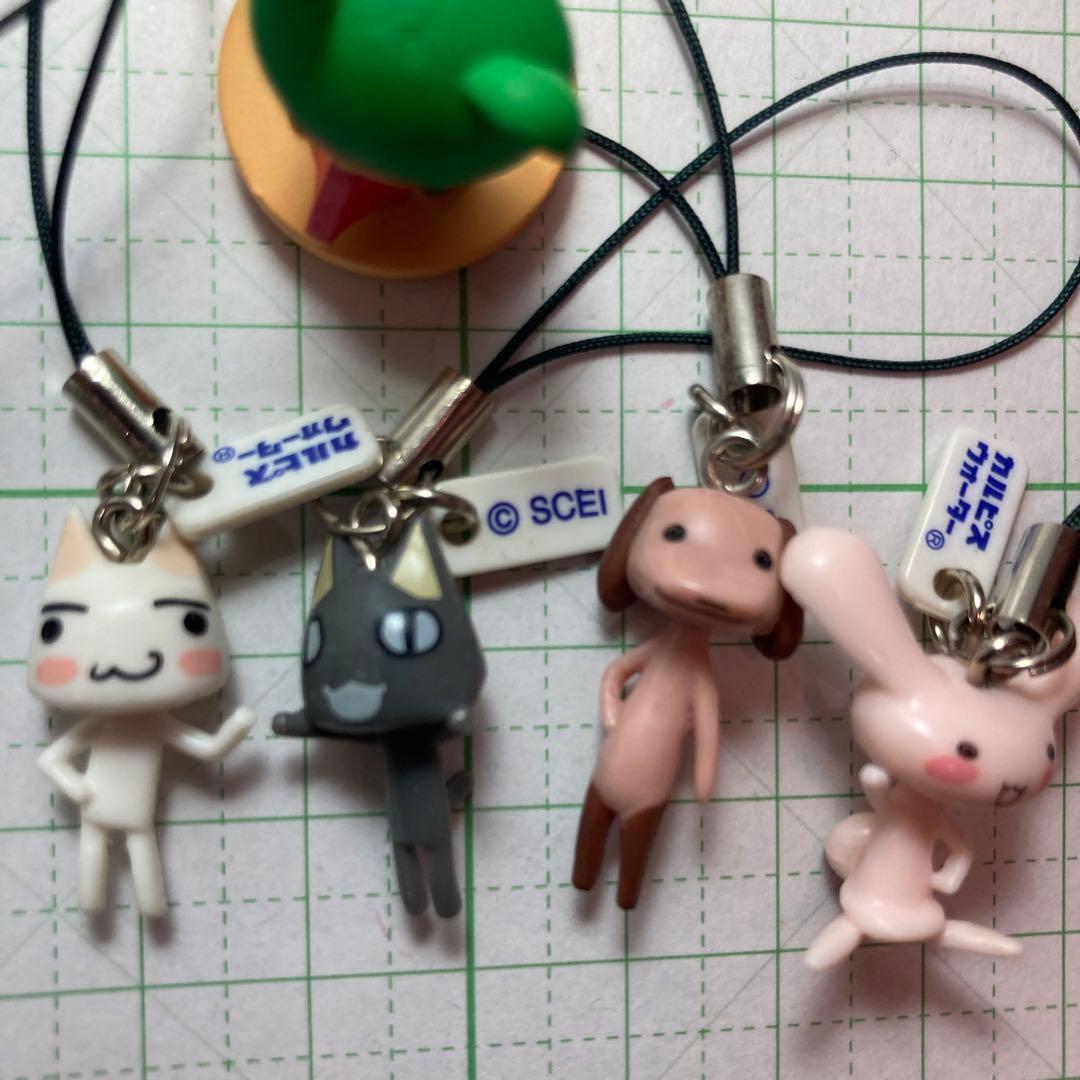 どこでもいっしょ カルピス 6セット まとめ おまけ2 ストラップ マスコット