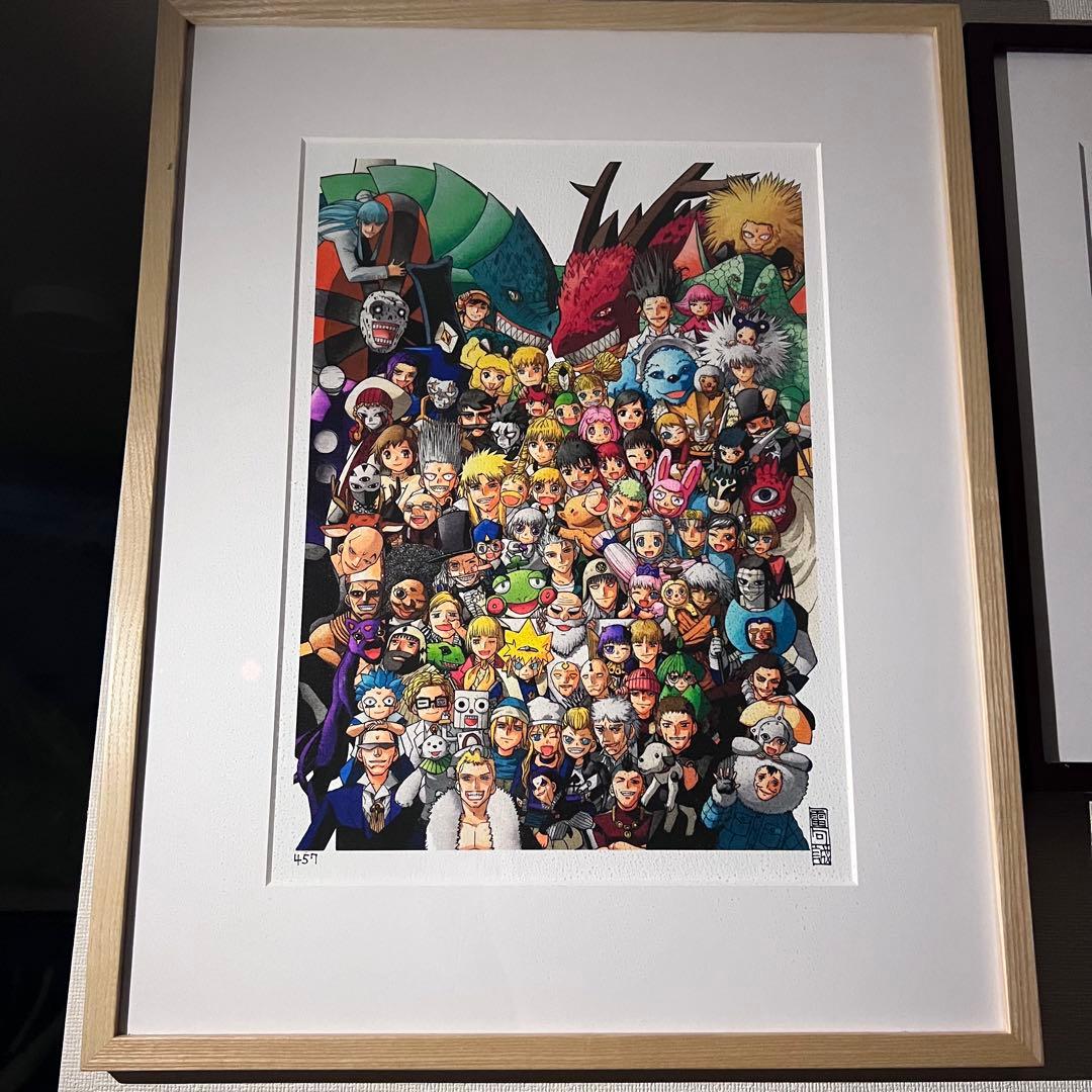 金色のガッシュと雷句誠原画展　複製原画　集合