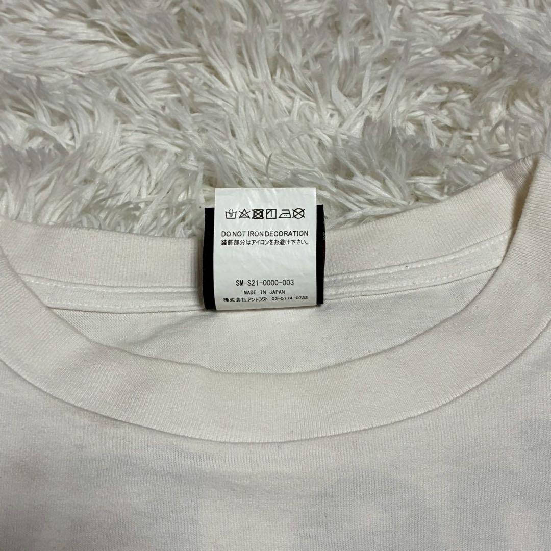 美品/XL相当 セントマイケル　Tシャツ The Eye Light 白　目玉