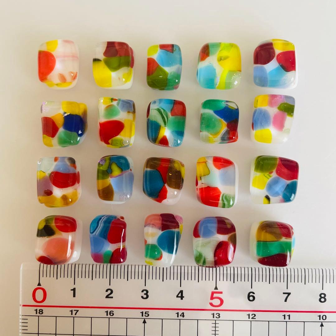 【鮫島詩子 】ガラスナギット 色々な色・形 #761