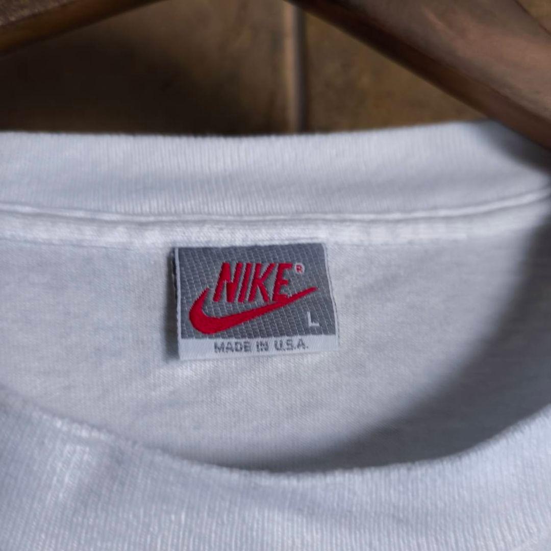 希少　90s USA製　NIKE　銀タグ　フラワー　Tシャツ