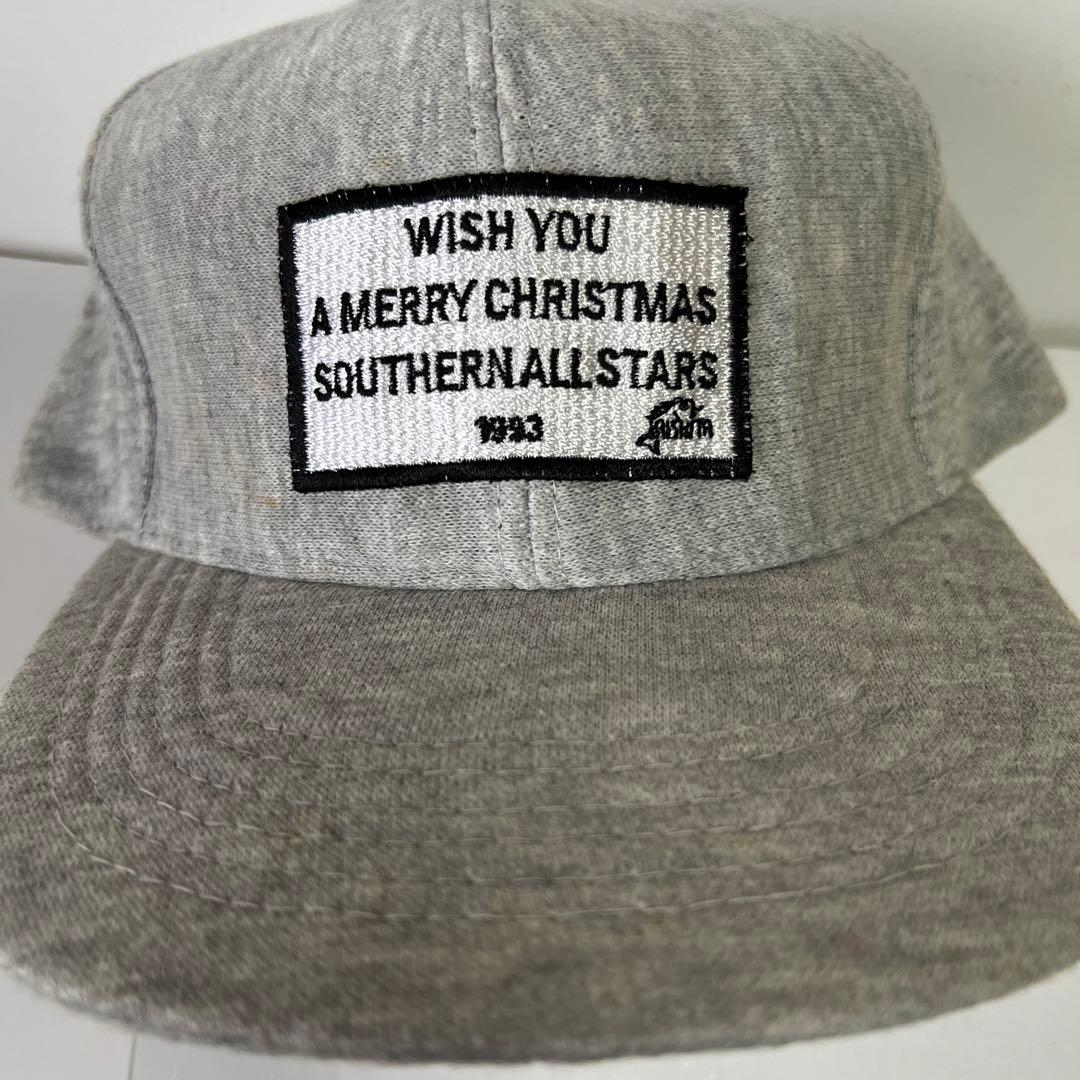 サザンオールスターズ　クリスマスメッセージ刺繍キャップ