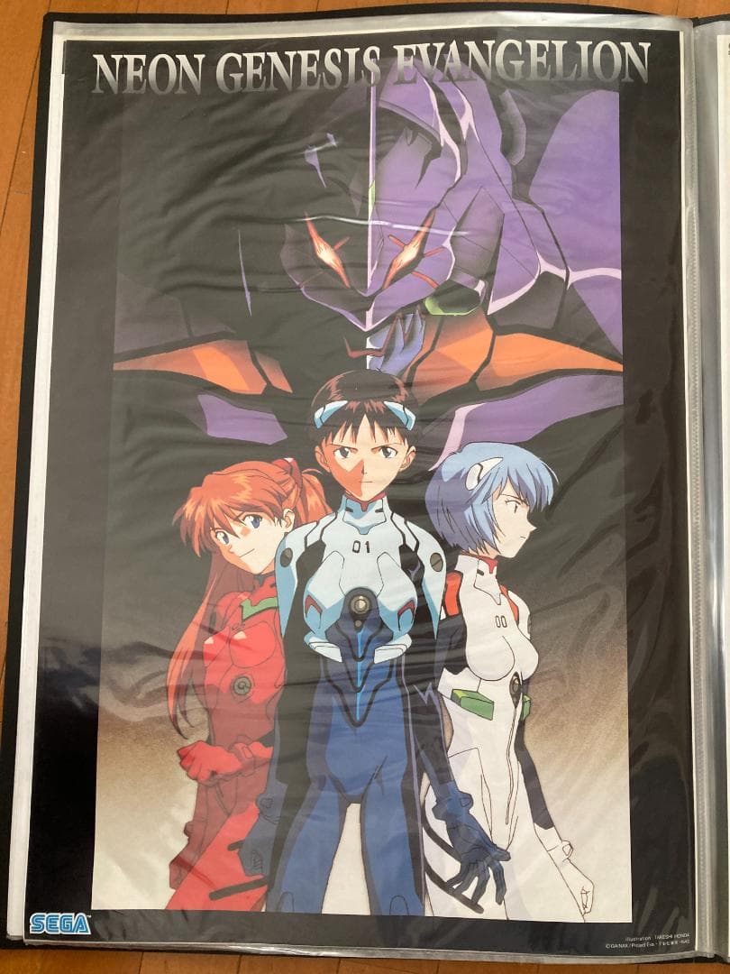 エヴァンゲリオン B2サイズポスター（非売品）10枚セット SEGA