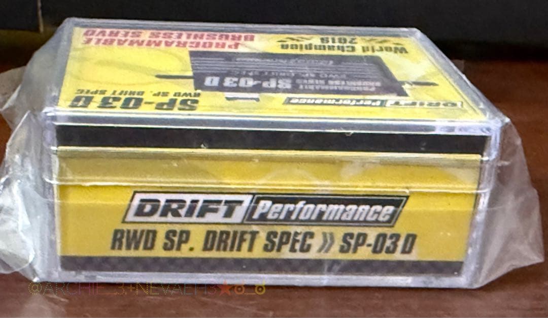 未開封◆ヨコモ◆プログラマブルドリフトブラシレスサーボ SP-03 DR／レッド