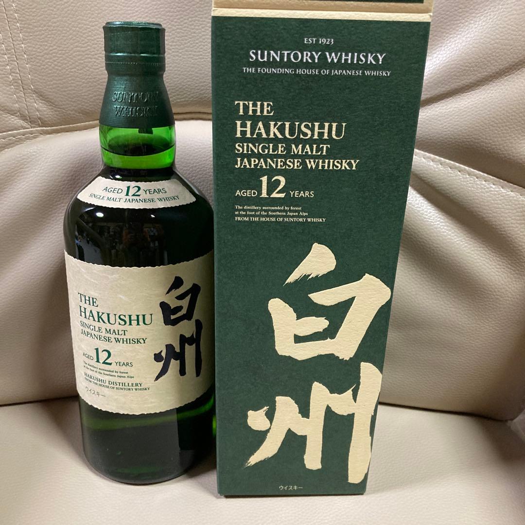 サントリー　白州 12年 シングルモルトウイスキー 700ml